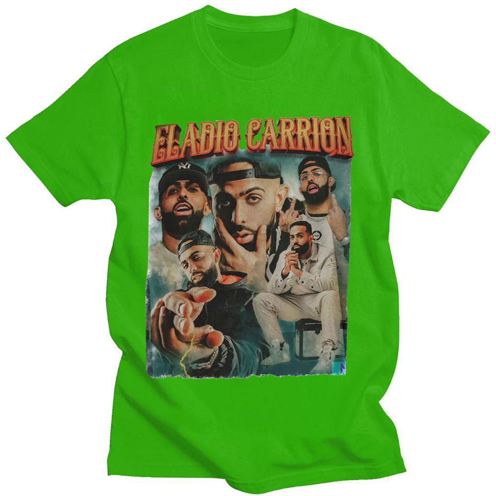 

Eladio Carrion Graphics T Shirt Women Men s Short Sleeve T-shirt Harajuku Streetwear American Rapper Fashion Oversized Tee Shirt 4XL