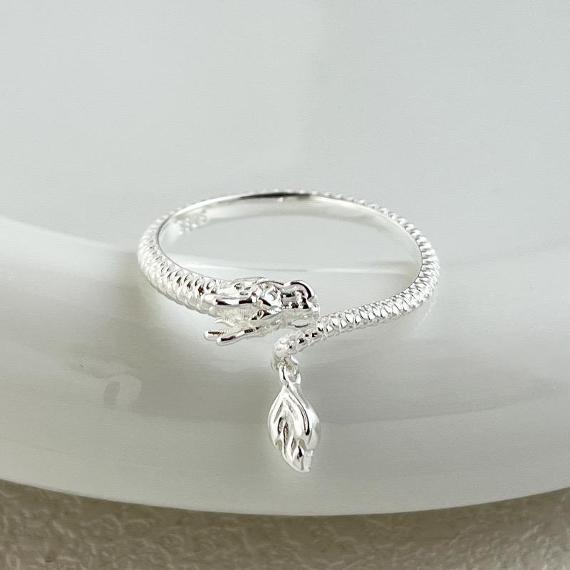 Xiaomi BF CLUB 925 Sterling Rings for Women Fashion Geometric Handmade Irregular Dragon Ring Party Christmas Gift