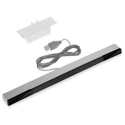 Kabelgebundener Fernbedienungssensor-Balken Empfänger Sensor-Balken USB Ersatz Infrarot TV Strahl Kabelgebundener Sensor-Balken für Wii/Wii U