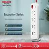 Delixi Multi-Function Extension Cord Power Strip for Home/Dorm with Multi-Socket Converter