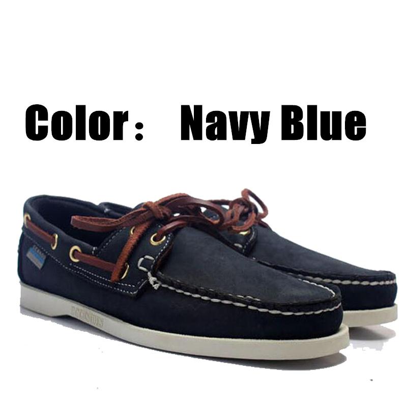 Pánská Námořnická Obuv Pánská Dámská Docksides Z Nubukové Kůže Ležérní Lodní Boty Mokasíny Baleríny Pro Muže Ženy X102