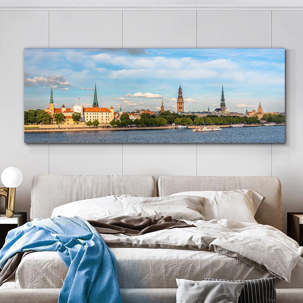 Paris Eiffel Tower Plakáty a obrazy Obraz na plátně Moderní krajina Obrazy na zeď Domácí dekor Architektura Cuadro Bez rámu