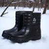 Winter Snow Boots, Piled and Thickened Rain Shoes, and EVA High-top Cotton Rain Boots