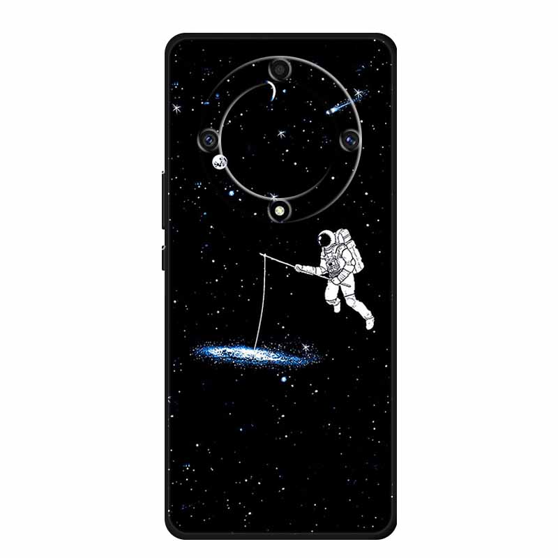 For Honor X9a 5G Cover RMO-NX1 HonorX9a Soft TPU Silicone Painted Cat Phone Case for Huawei Honor X9A Coque Bumper X 9A X9 A Bag
