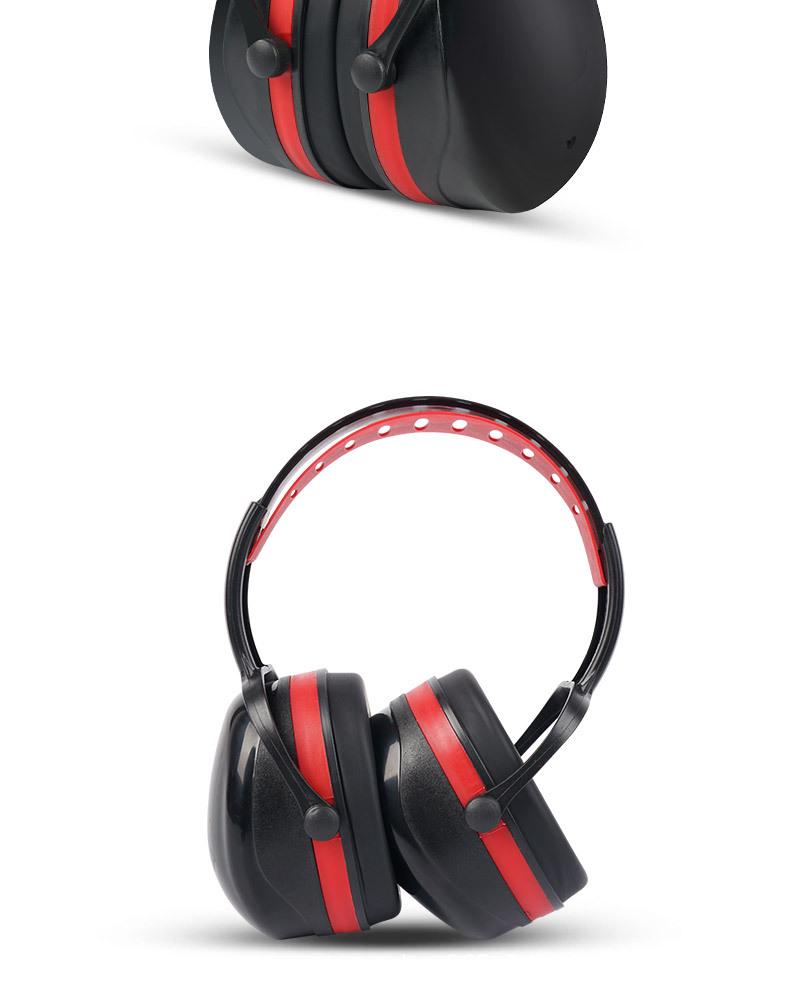 Regulowane Nauszniki Przeciwhałasowe Dźwiękoszczelne do Ochrony Przemysłowej