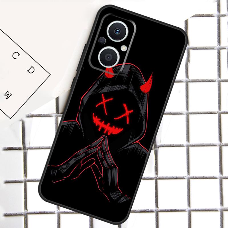 Devil Woman Phone Case For OPPO Reno 8T 7 8 Lite 14F 14 13 12 11 F 10 Pro OPPO Find X8 X6 X5 Pro Cover