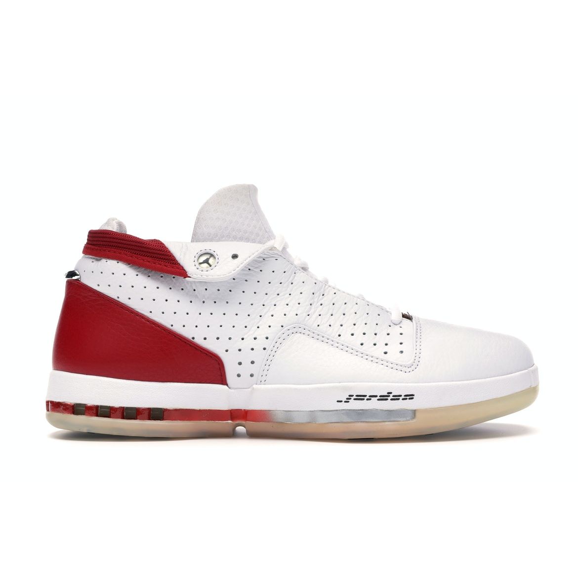 

Air Jordan 16 OG Low Varsity Красные мужские кроссовки Белый Черный 136069-101