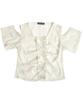 KATHARSIS Cut-Off Chiffon Blouse Mt_Free