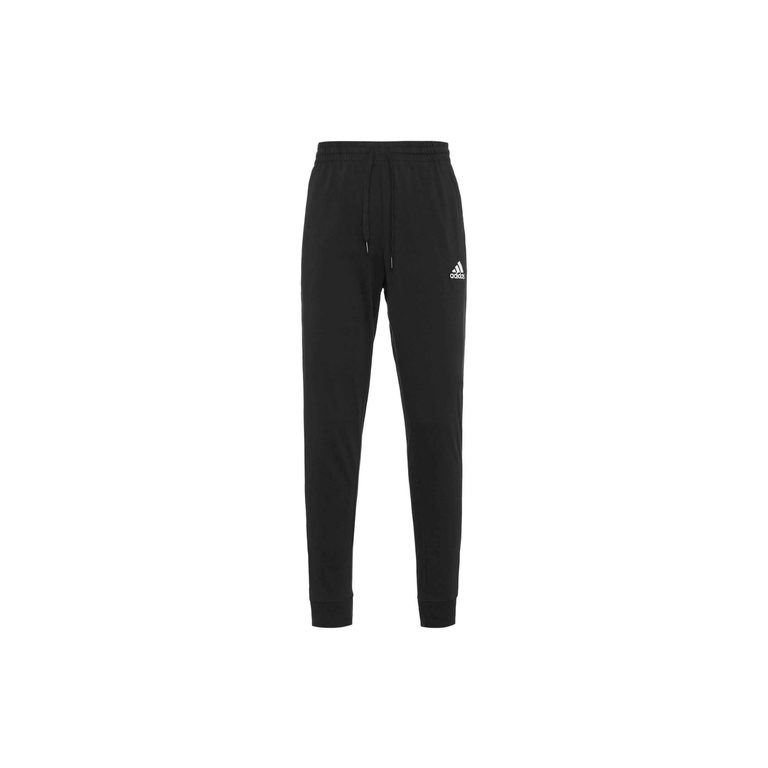

New Adidas Essentials Single Jersey Tapered Cuff Pants GK9226 S