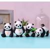 4 Pcs Panda Miniature Decor Items Set for Unique Gift,Home,Living Room,Office,Restaurant Decor,Showpiece,Perfect Valentine Decoration Items
