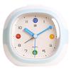Multicolor Plastic Alarm Clock – Stylish Wake-Up Companion and Sleep Aid for Children and Students