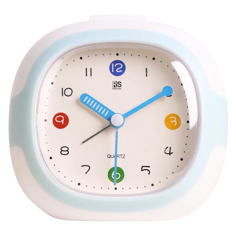 Multicolor Plastic Alarm Clock – Stylish Wake-Up Companion and Sleep Aid for Children and Students