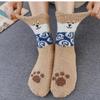 Womens Warm Cute Socks Dog Novelty Animal Socks for Girl Cartoon Casual Crew Funny Fuzzy Crew Winter Home Socks