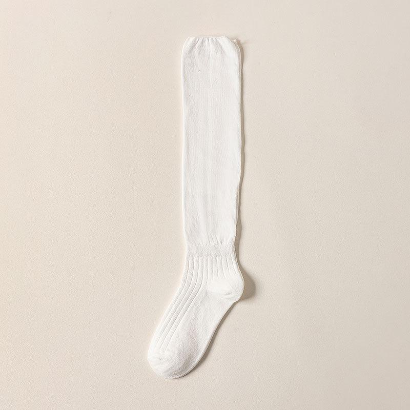 Female Spring and Autumn Loose Not To Choke Pregnant Women Calf Socks