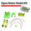 Metal and Plastic D C Motor for School Physics Laboratory Easy Assembly Design for Electromagnetism Teaching Activity