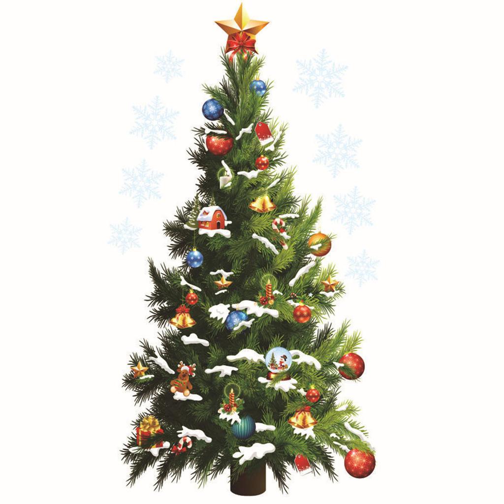 Merry Christmas Household Room Wall Sticker Mural Decor Decal Removable