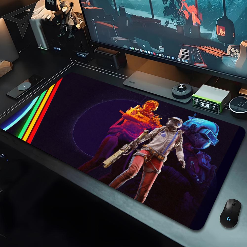 Herní podložka pod myš A-ARC Raiders 80x40cm XL Zpevněný okraj Jednoduchost Kancelářský Stůl Počítačový Stůl Podložka na stůl Klávesnice Velká Podložka pod myš