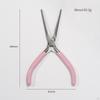 Nail Clip Tweezers ,Nail Pinching Tool ,Pick up with Soft Handle ,Metal Repair Art Tools