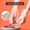 Chahua Disposable Thickened PE Plastic Gloves (200 Count)