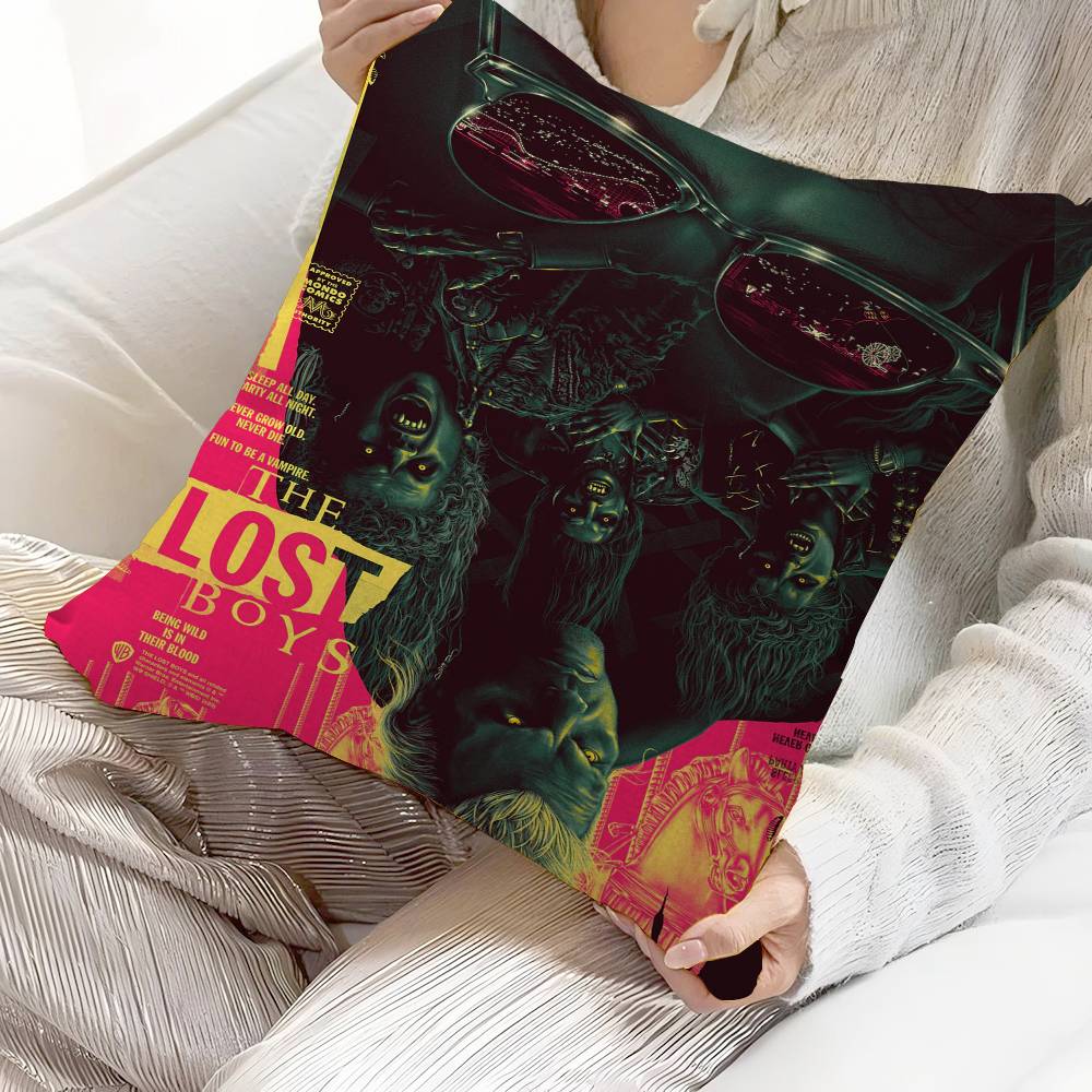 Lost Boys Movie Cushion Cover Pillow Cover Decor Pillowcase Printed Cushion Case for Couch