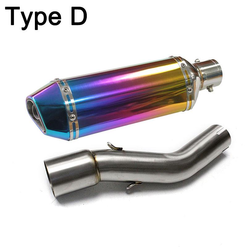 Stainless Steel Modified Exhaust Mid-Pipe for Suzuki GSX250