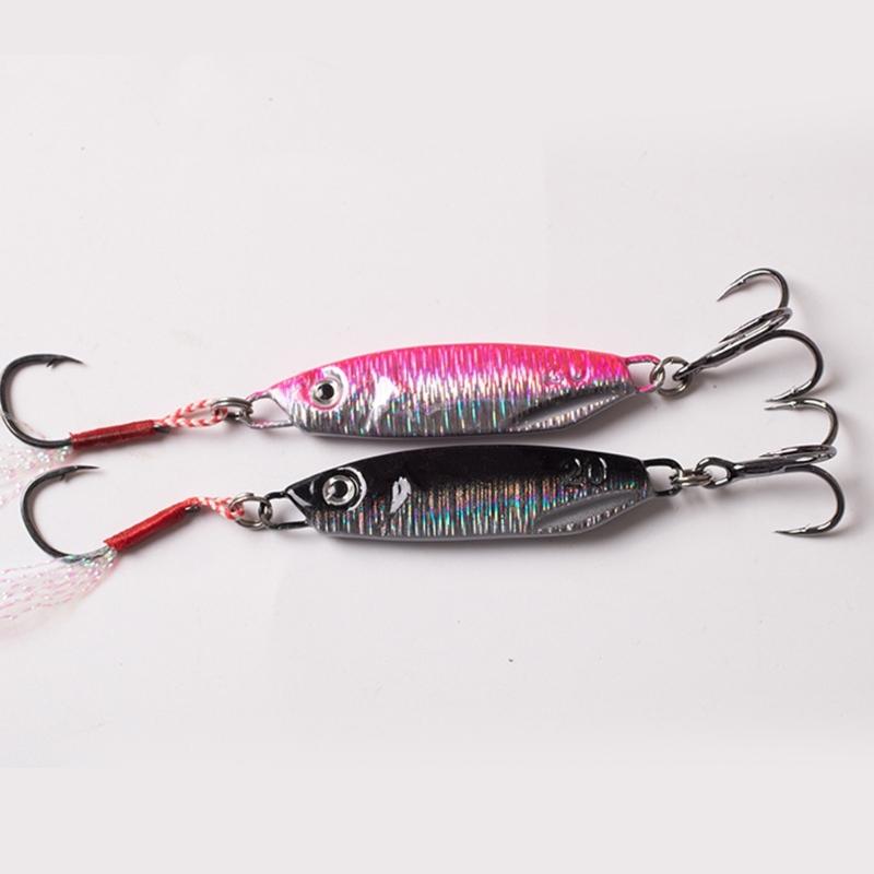 10/15/20/25/30g Metal Cast Jigging Spoon Lure Sinking Fishing Baits High Reflective Baits Casting Jigs Fishing Tackle