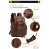 Canvas Bag Retro Men's Bag Durable Backpack Computer Bag Student Schoolbag Outdoor Travel Bag