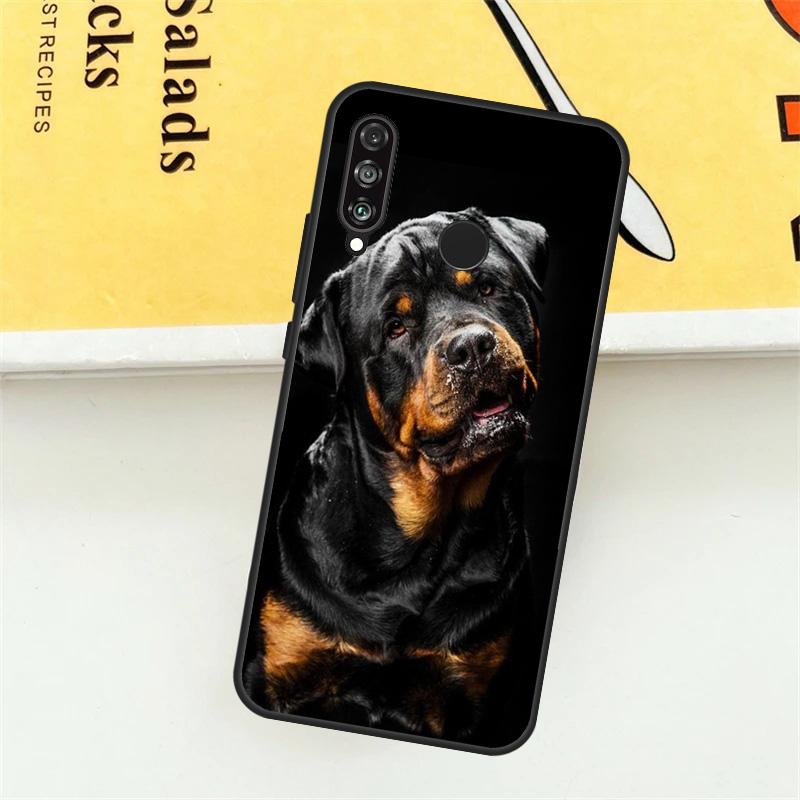 Rottweiler Dog For Huawei Nova Y61 Y73 Y70 Y72 Y60 Y90 Y91 7i 8i 11i 12i 12s 9 10 SE P20 P30 P40 Lite Case