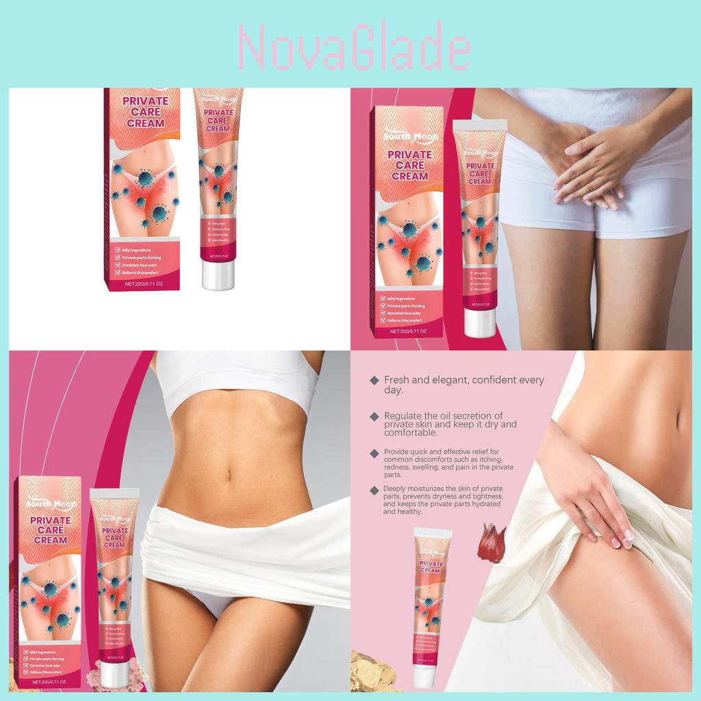 South Moon Women's Body Care Cream Moisturizing Relief For Itchy Discomfort 20g