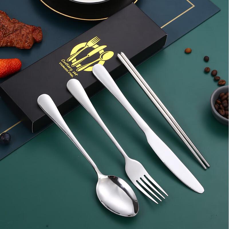 Xuanrun Portable Stainless Steel Chopsticks and Spoon Set