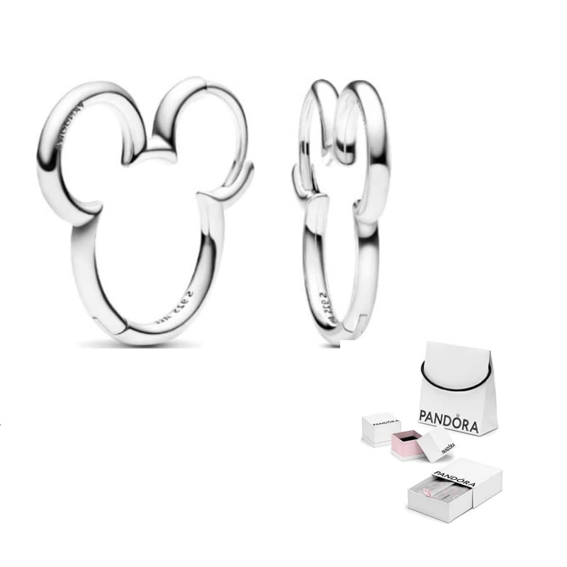 Pandora 925 Sterling Silver Earrings Women`s