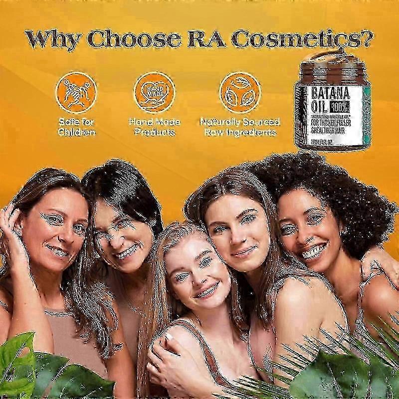 Batana Oil for Hair Growth 3x Pack Fuller Thicker Healthier Hair Men Conditioner Silky Nutrition