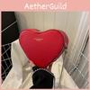 Modern Women's Heart Shaped Shoulder Bag Trendy Casual Purse For All Occasions