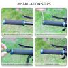 2 stuks Fietsstuurgrepen Antislip Racefiets Mountainbike Stuur Ergonomische Fietsstuurgrepen voor Mountainbike Accessoires
