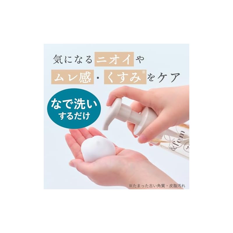 Milk Soap &fem Femcare Foaming Soap for the Delicate Area 150mL VIO Odor & Moisture Relief Mildly Acidic &fem