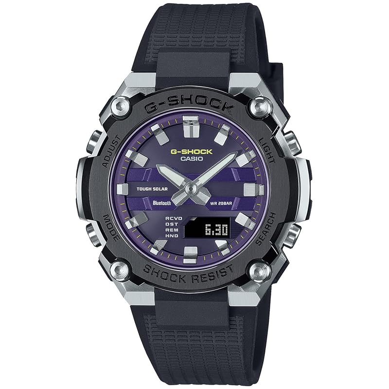 

[Casio] watch G-Shock []G-STEEL Equipped with Bluetooth solar GST-B600A-1A6JF men s black