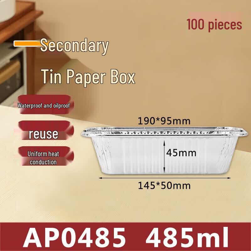 FATTBAO Disposable Aluminum Foil Baking Molds