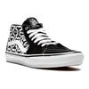 Supreme x Vans Grosso Mid Monogram S - Black Unisex Sneakers White VN0A5KS15XH