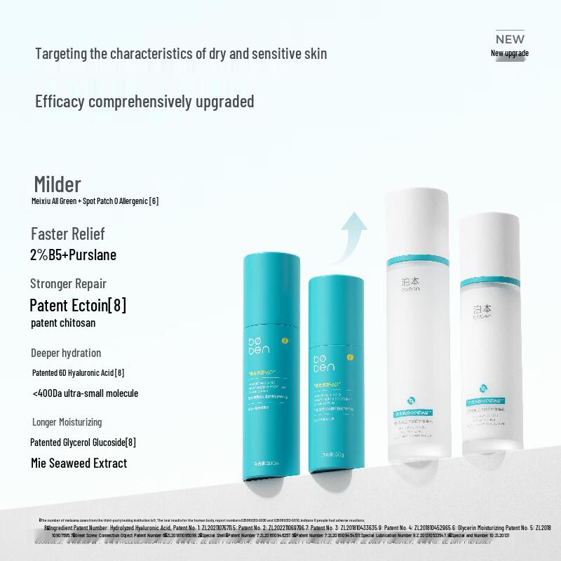 BOBEN 6D Hyaluronic Acid Repair & Soothing Essence Water