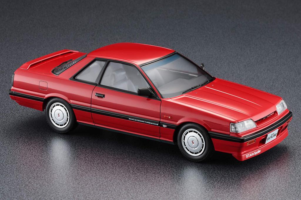 Hasegawa Nissan Skyline Twin Cam 24V Turbo (pozdní verze) plastový model 20448 GTS-X v měřítku 1:24 (R31)