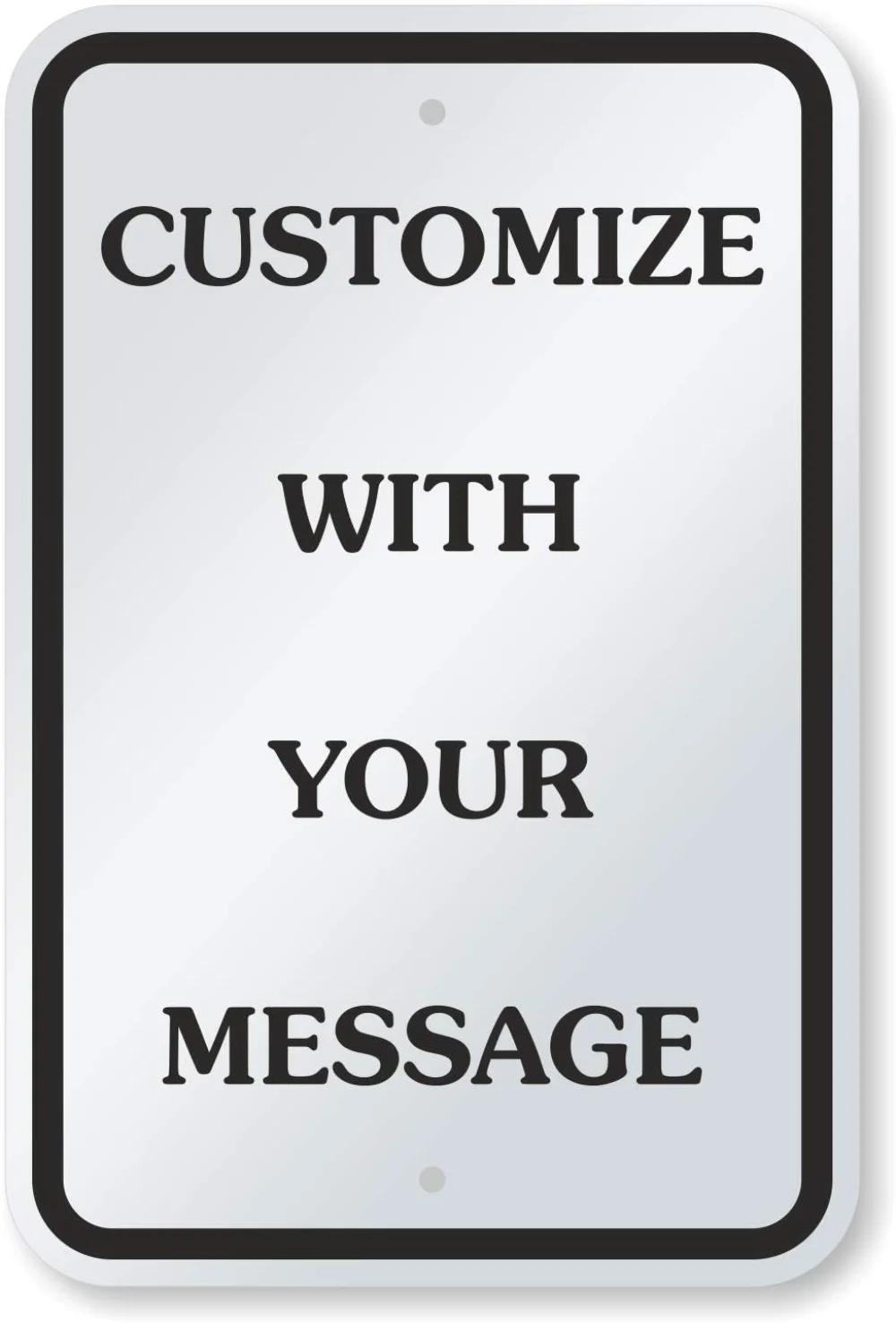

Vintage Metal Wall Art Custom Color Sign Home Decor 20x30cm
