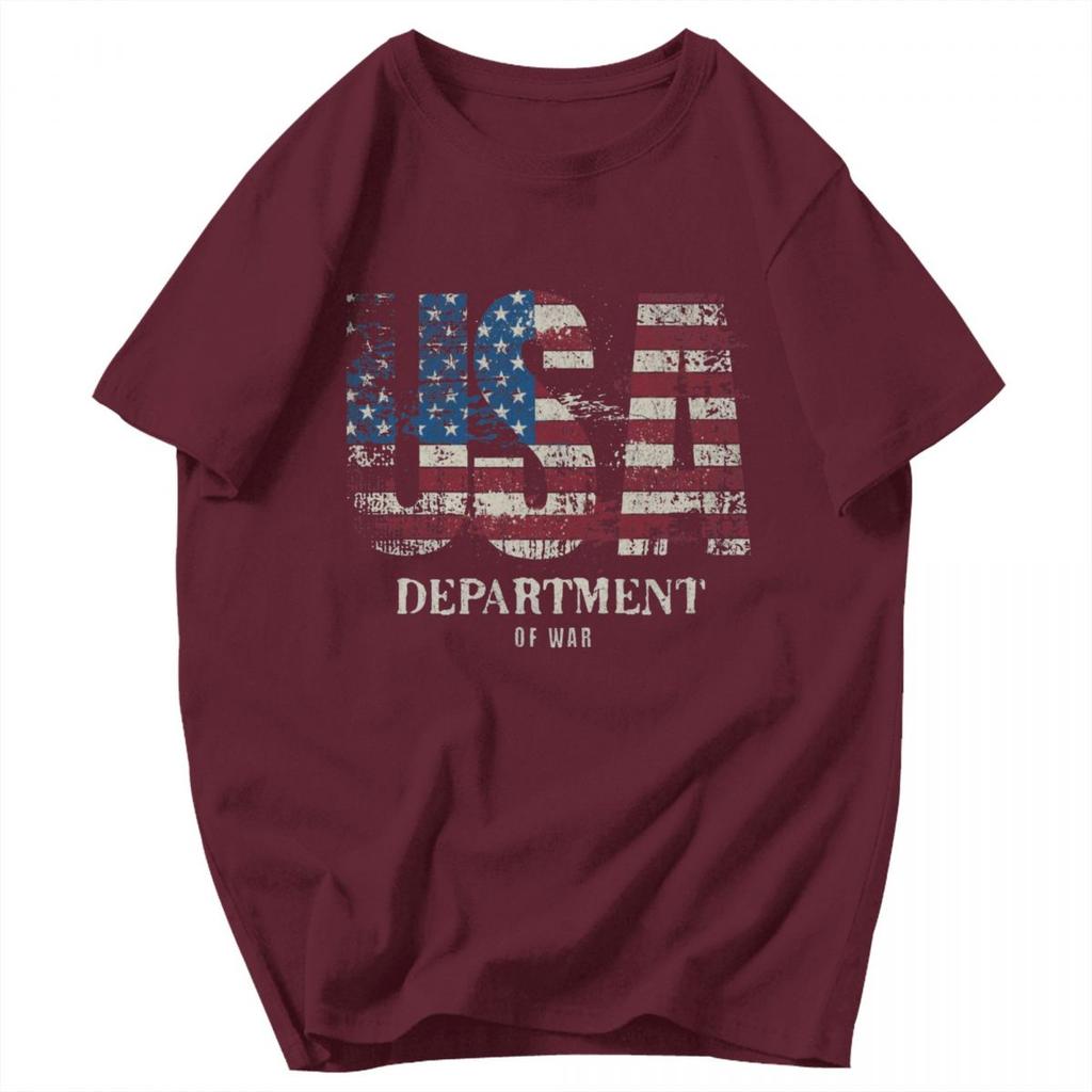 Men T Shirt Department Of War 2025 Gifts Y2K Graphic Anime Unisex Tops T Shirts