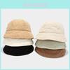 Soft Girl Solid Color Corduroy Fishtail Cap With Sun Protection For Spring And Autumn
