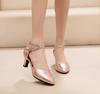 Latin Dance Shoes Ballroom Women Adult 5.5CM Middle Heel Dance Shoes Tango Salsa