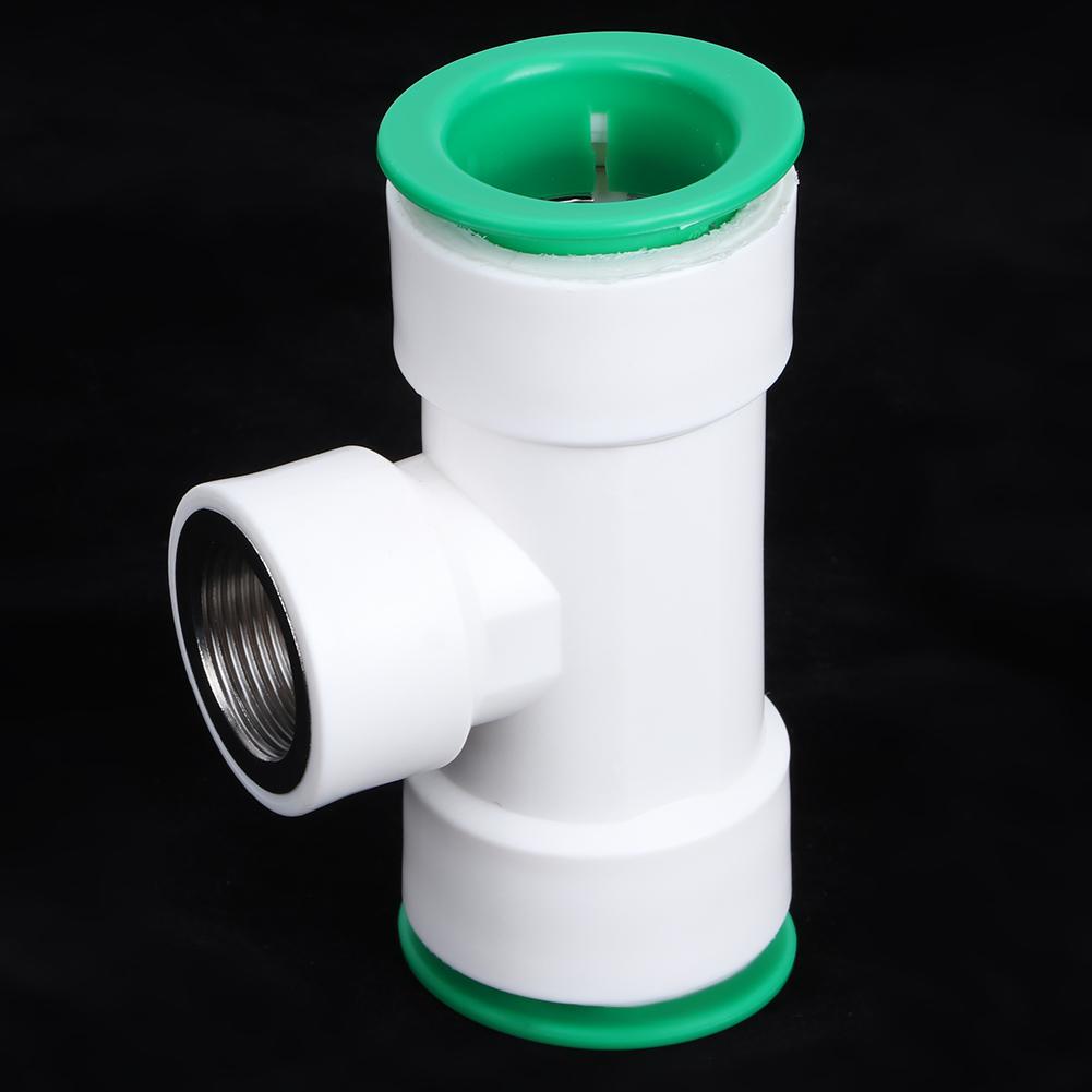 PPR Kunststoff 32mm Steckverbinder T-Stück Wasserrohr Sanitärfittings mit 3/4 Innengewinde