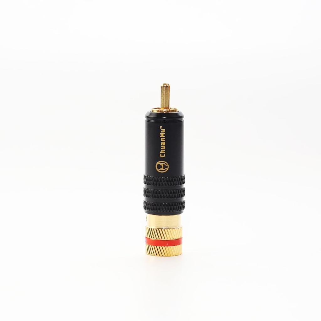 HIFI Audio RCA Accessories Taiwan Plated DIY Signal Wire Plug Lotus Blossom Plum Blossom Connector [P129]