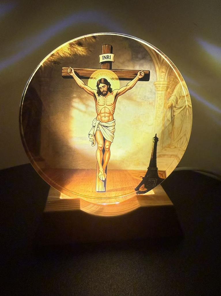 Dieses Jesus-Nachtlicht eignet sich für Ramadan-, Valentinstags-, Muttertags-, Oster- und Neujahrsdekorationen.. Es dient