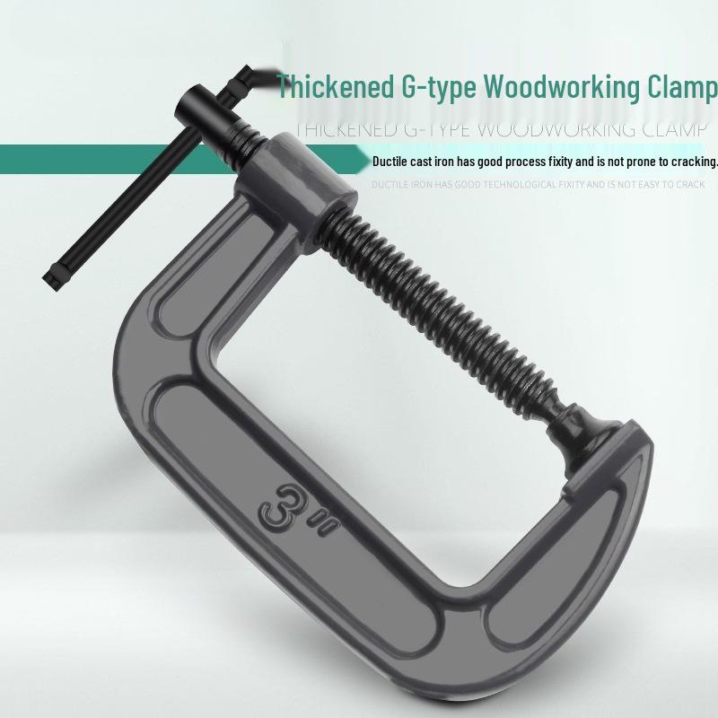 Heavy-Duty Multi-Purpose Clamp for Woodworking and Stone Fixation