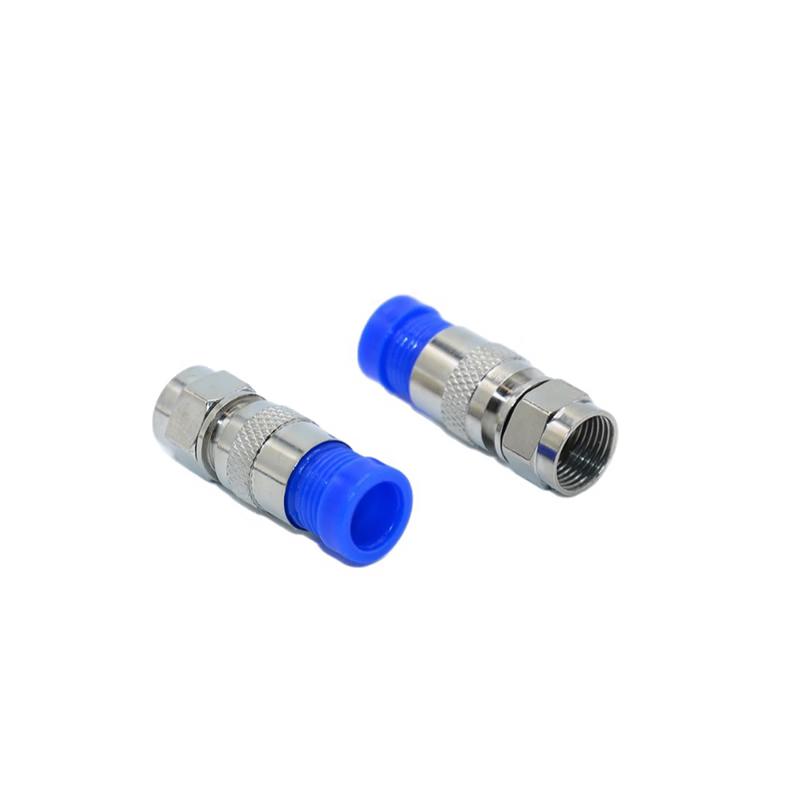 Xixun RG6 Coaxial Compression F-Connectors (20-Pack)