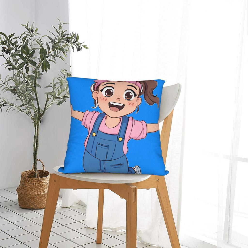 Pillow Case Miss Rachel Graphic Pillow Cover For Living Room Bed Chair Vintage Pillowcases